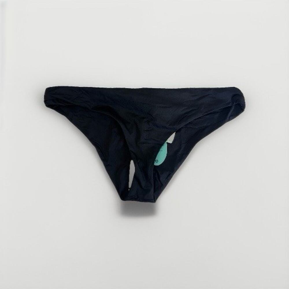 Prana Swimsuit Bottom Gemma Black Reversible M‎ Bikini Athletic Comfortable